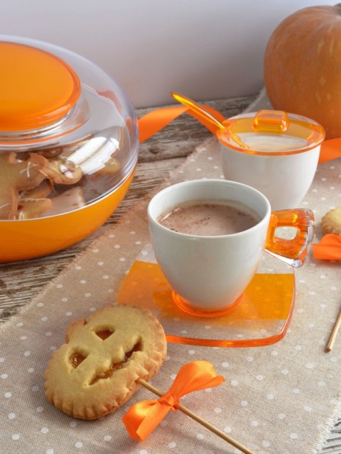 Słoik na ciastka czerwony