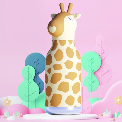ASOBU butelka termiczna BESTIE BOTTLE GIRAFFE 460ml