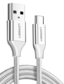 Kabel UGREEN US288USB do USB-C, QC3.0, 1m (biały)