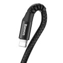Kabel BASEUS Spring USB-A-Lightning 1m sprężynowy (czarny)