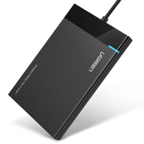 Obudowa dysku UGREEN US221 2,5" SATA (czarna)