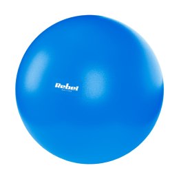 Mini piłka gimnastyczna do pilates rehabilitacyjna 25cm, kolor niebieski , REBEL ACTIVE
