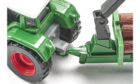 Siku Super: Seria 16 - Traktor z leśną przyczepą