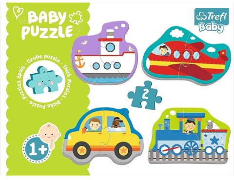 Trefl | Puzzle Baby | Pojazdy Transportowe