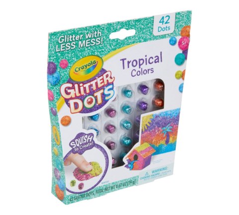 Crayola: Glitter Dots - Zestaw uzupełniający (3ass.)