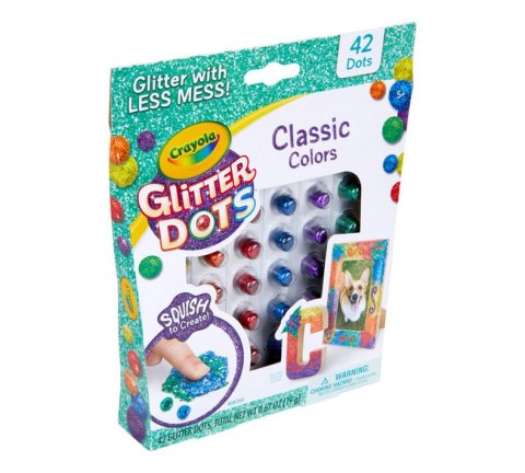 Crayola: Glitter Dots - Zestaw uzupełniający (3ass.)