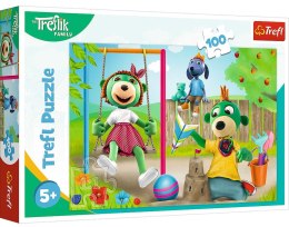 Puzzle 100el. Rodzina Treflików | Trefl
