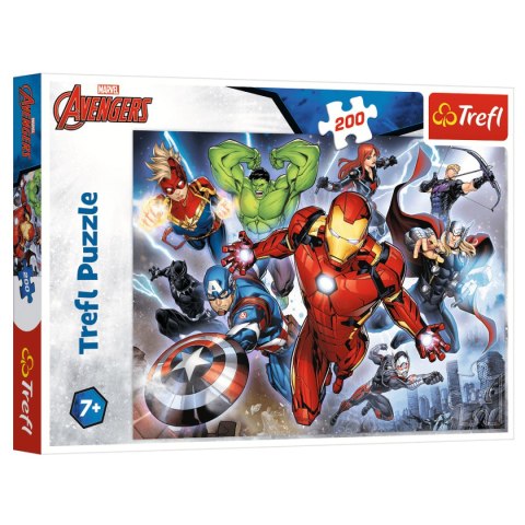Puzzle 200el. Waleczni Avengersi | Trefl
