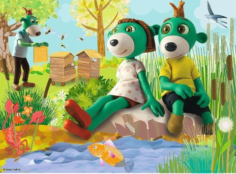 Puzzle 30el. Trefliki nad stawem | Trefl