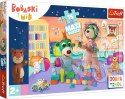 Puzzle maxi 15el. Dobranoc, Trefliki na noc Wesoły świat Bobasków | Trefl