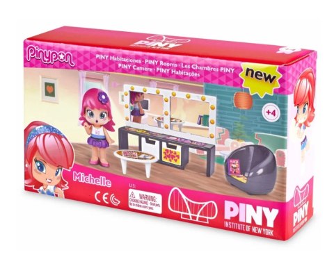 Zestaw Pokoik Julia laleczka i akcesoriami, 2 ass. | PinyPon CITY