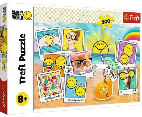 Puzzle 300el. Smiley na wakacjach | Trefl