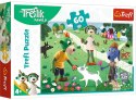 Puzzle 60el. Radosny Dzień Treflików | Trefl