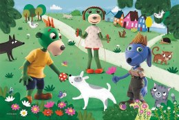 Puzzle 60el. Radosny Dzień Treflików | Trefl