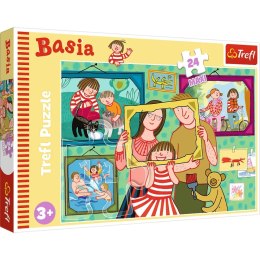 Puzzle maxi 24el. Basia i jej dzień | Trefl