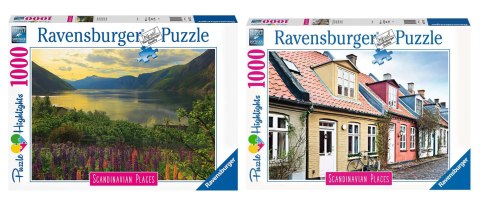 16743 + 16741 | Puzzle 2x1000el. | Ravensburger
