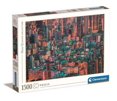Clementoni: Puzzle 1500el. HQ - Ul w Hong Kongu