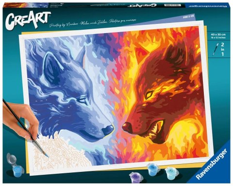 Ravensburger: CreArt - Wilki