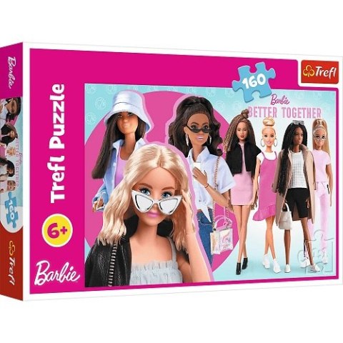 Trefl: Puzzle 160el. - Barbie i jej świat