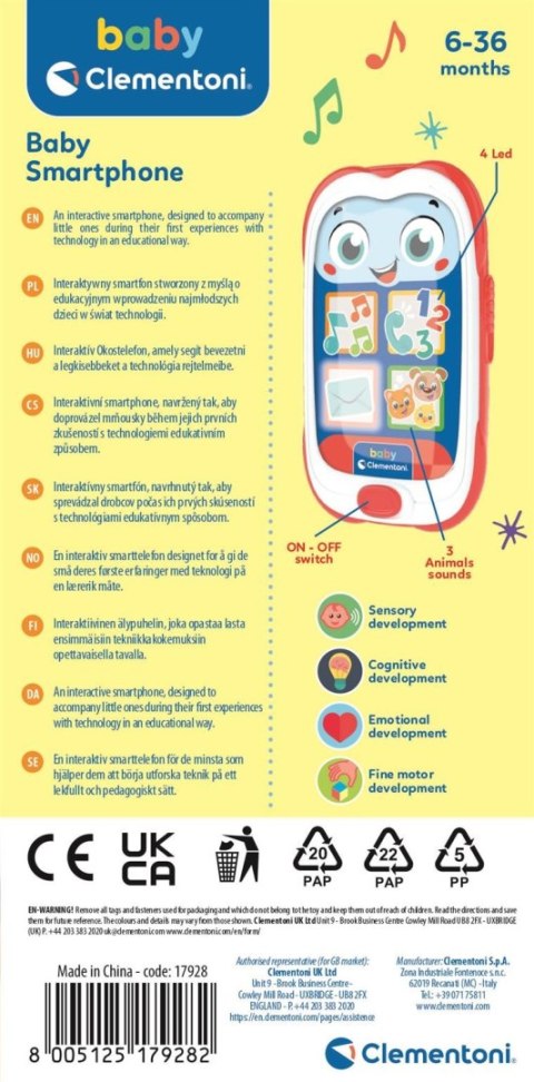 Smartfon Dziecięcy | Baby Clementoni