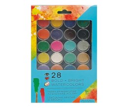 Farby Akwarelowe - 28 Intensywnych Kolorów | Toys Inn