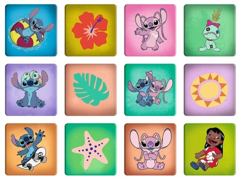 Trefl: Puzzle 2w1 - (30,48el.) + memos - Wesoły dzień Lilo i Stitch