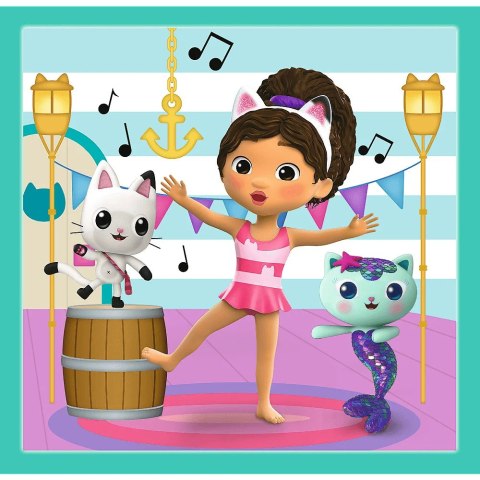 Trefl: Puzzle 3w1 - Aktywności Gabi