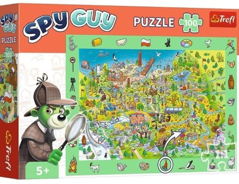 Trefl: Puzzle Obserwacyjne 100el. - Spy Guy - Polska