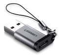 Adapter USB 3.0 do USB-C 3.1 PD UGREEN US276 (szary)