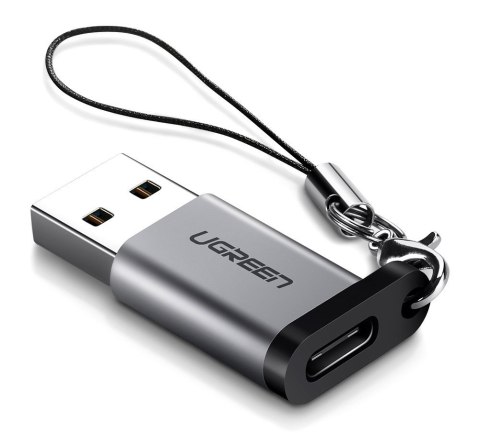 Adapter USB 3.0 do USB-C 3.1 PD UGREEN US276 (szary)