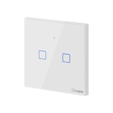 Włącznik światła SONOFF T1 EU TX Wi-Fi RF433 2-kanałowy