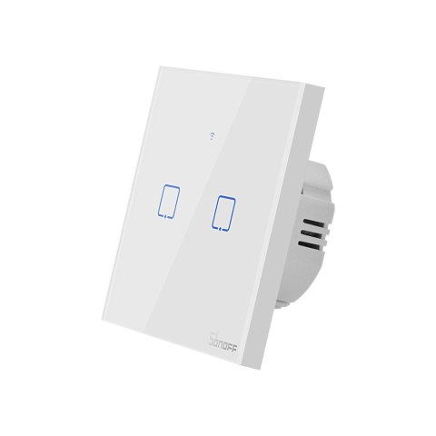 Włącznik dotykowy SONOFF TX T0 Wi-Fi 2-kanałowy