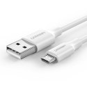 Kabel USB do Micro USB UGREEN US289QC 3.0 2.4A 1m (biały)