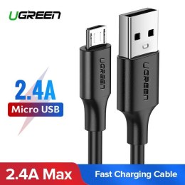 Kabel USB do Micro USB UGREEN US289QC 3.0 2.4A 1m (biały)