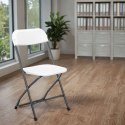 Krzesło składane cateringowe SIMPLO WHITE białe