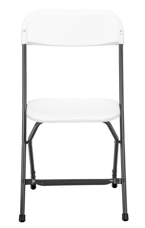 Krzesło składane cateringowe SIMPLO WHITE białe