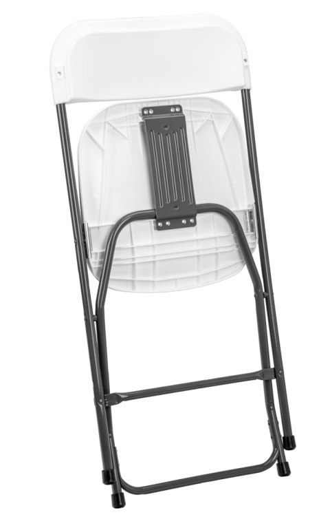 Krzesło składane cateringowe SIMPLO WHITE białe