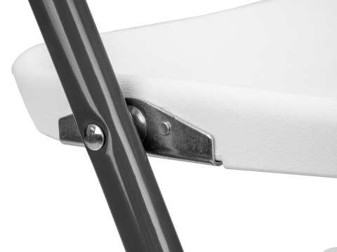 Krzesło składane cateringowe SIMPLO WHITE białe