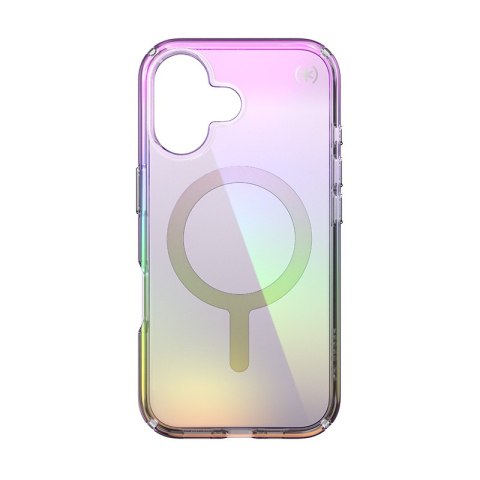 Speck Presidio2 Lux MagSafe - Etui iPhone 16 (Amazing Purple / Clear)