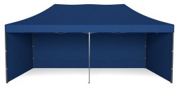Pawilon handlowy ekspresowy - 3x6 m - niebieski