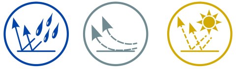 Pawilon handlowy ekspresowy - 3x6 m - niebieski