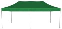 Pawilon handlowy ekspresowy - 3x6 m - zielony