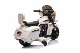 Pojazd Chopper INDIAN Biały motocykl dla dziecka