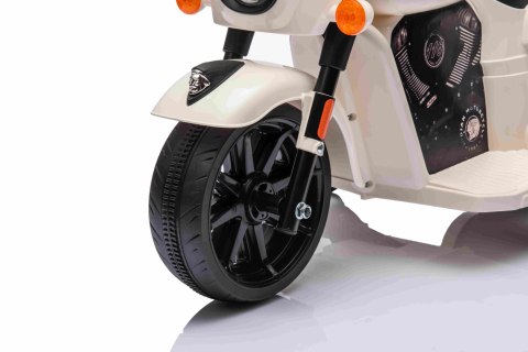 Pojazd Chopper INDIAN Biały motocykl dla dziecka