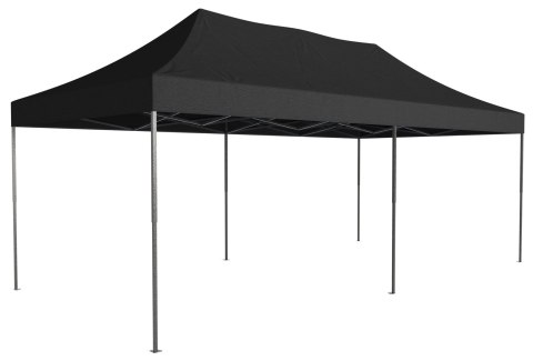 Pawilon handlowy ekspresowy - 3x6 m - czarny