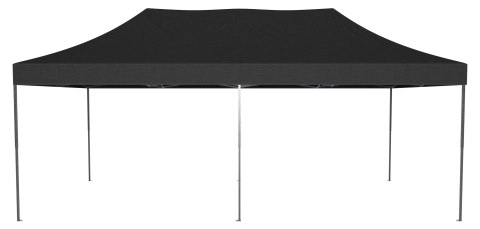 Pawilon handlowy ekspresowy - 3x6 m - czarny