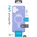 Speck Presidio2 Pro ClickLock & MagSafe - Etui iPhone 16 Plus (Future Lavender / Cassis Purple / White)