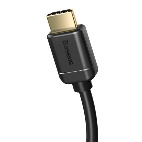 Kabel HDMI 2.0 Baseus, 4K 30Hz, 3D, HDR, 18Gbps, 8m (czarny)