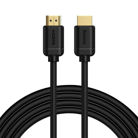 Kabel HDMI 2.0 Baseus, 4K 60Hz, 3D, HDR, 18Gbps, 3m (czarny)
