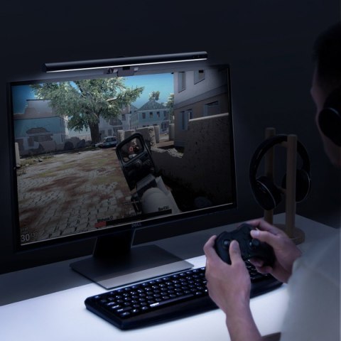 Lampa Baseus I-Wok na monitor z panelem dotykowym (czarna)